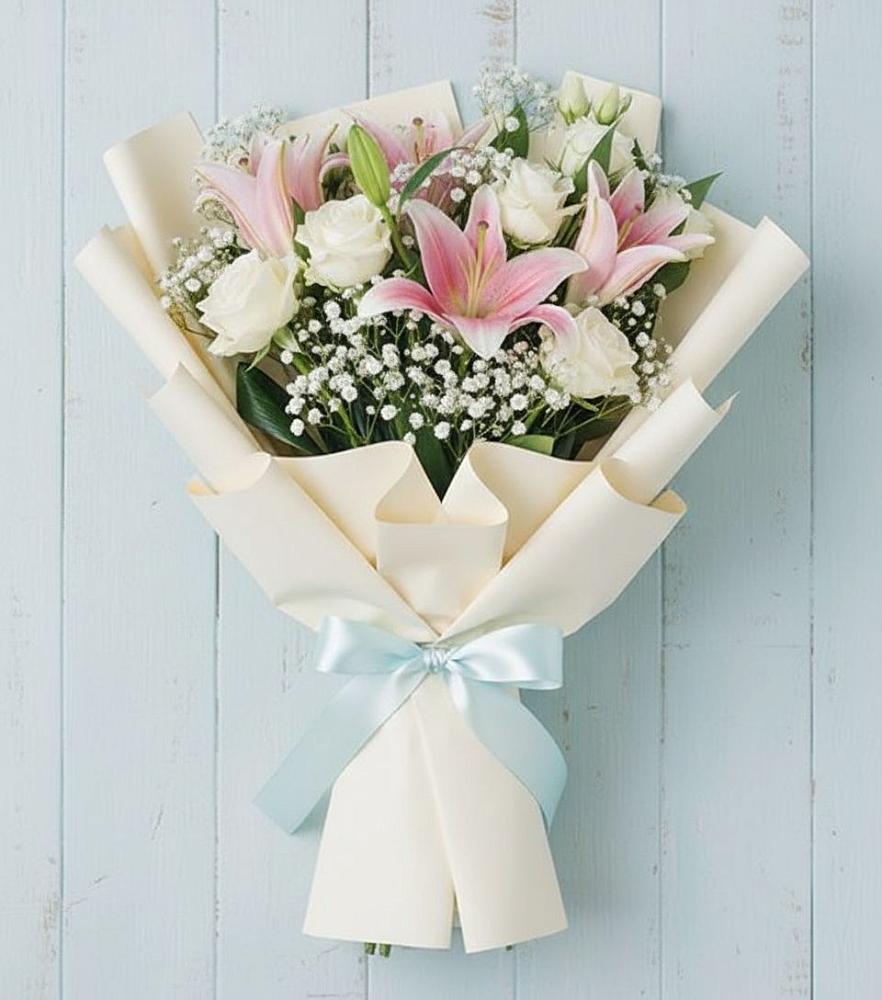 Букет цветов из: Лилии в Починках