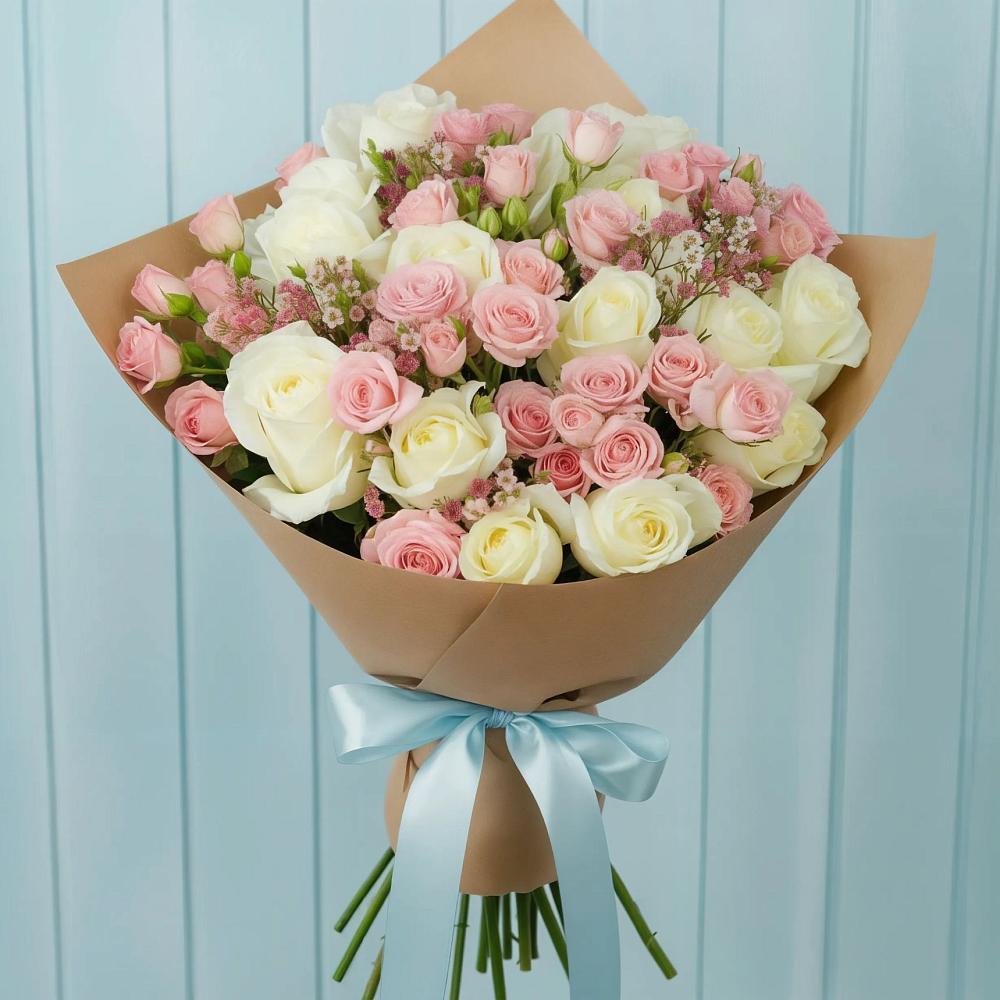 Букет цветов из: Розы в Починках