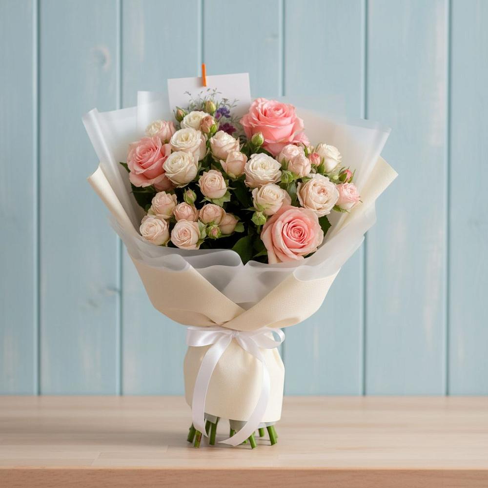 Букет цветов из: Розы в Починках