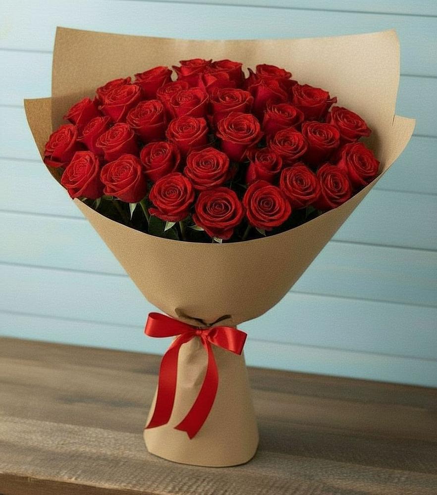 Букет Красные розы Милано в Починках