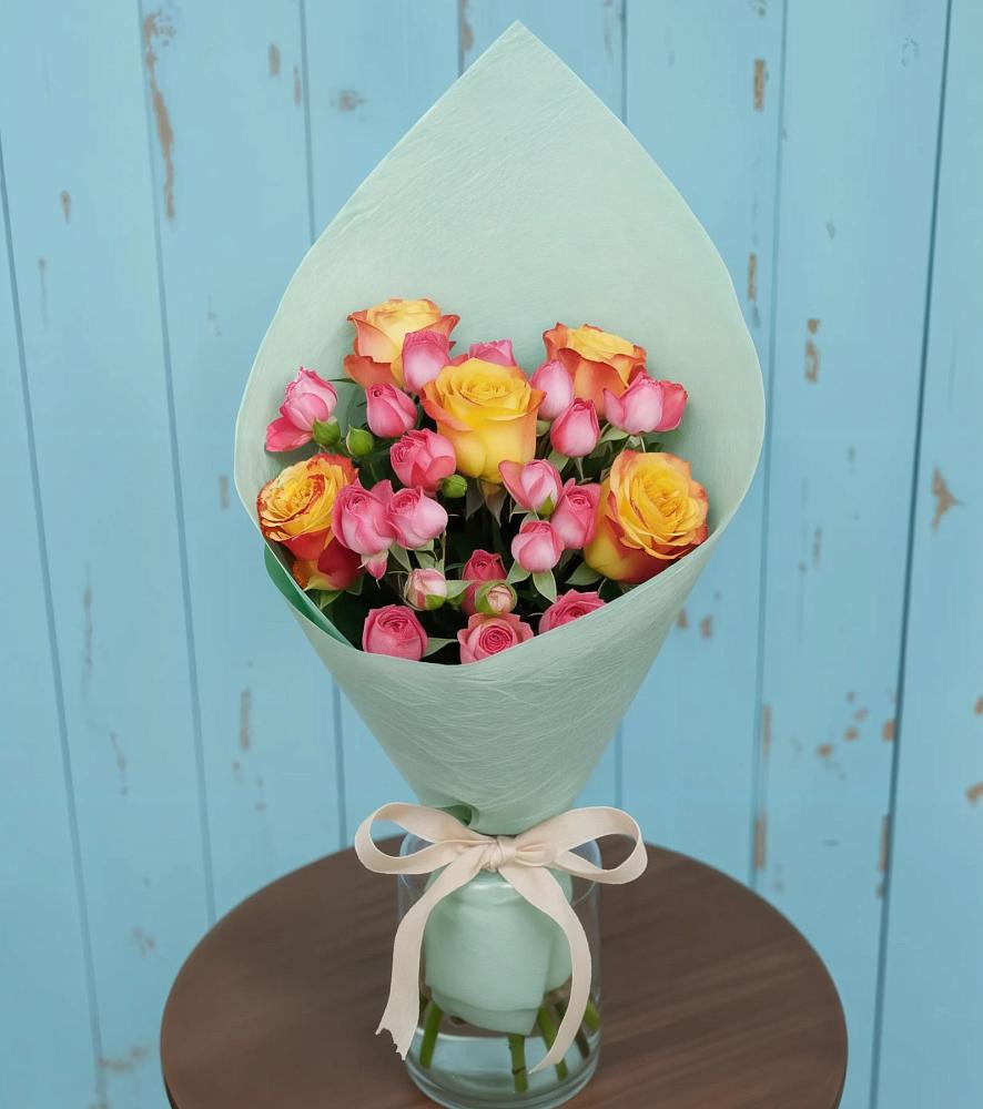 Букет цветов из: Розы в Починках