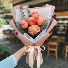 Букет цветов из:  Розы в Починках