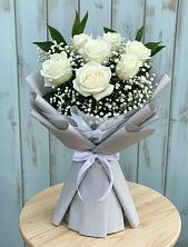 Букет цветов из:  Розы в Починках