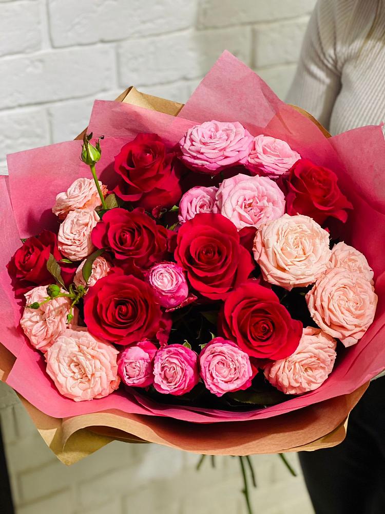 Букет цветов из: Розы в Починках