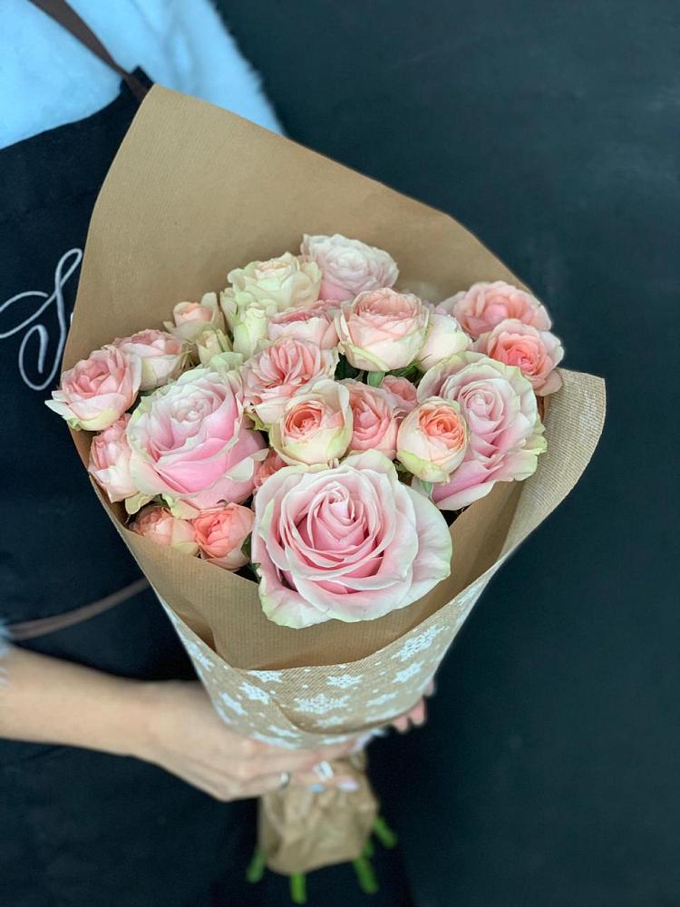 Букет цветов из: Хризантемы и Розы в Починках