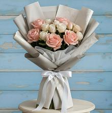 Букет цветов из:  Розы #REPLACE_PRED# Починках