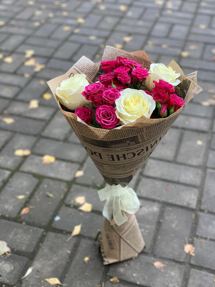 Букет цветов из: Розы в Починках