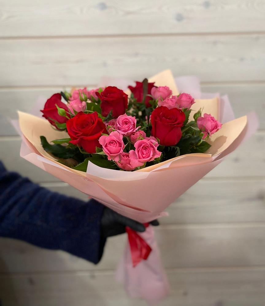 Букет цветов из: Розы в Починках