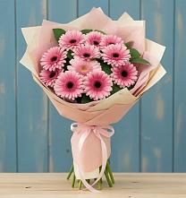Букет цветов из:  Герберы в Починках