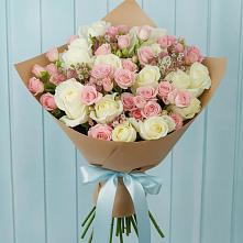 Букет цветов из:  Розы в Починках