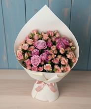 Букет цветов из:  Розы #REPLACE_PRED# Починках