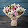 Букет цветов из: Хризантемы, Альстромерии и Розы в Починках